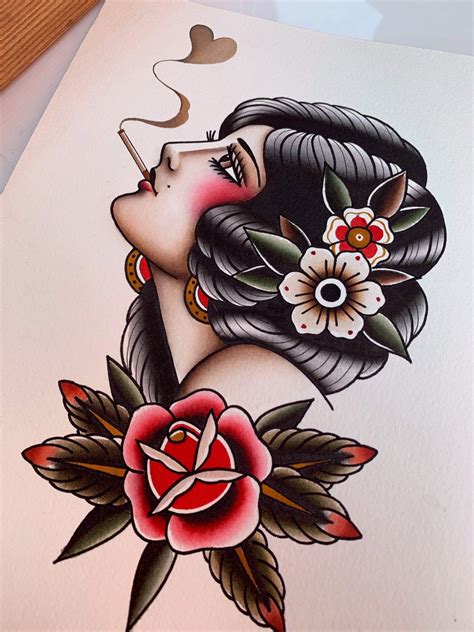 tattoo art print